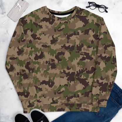 Swiss TAZ 90 Multiumfeld-Tarnmuster CAMO Unisex Sweatshirt - Sweatshirts
