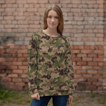 Swiss TAZ 90 Multiumfeld-Tarnmuster CAMO Unisex Sweatshirt - Sweatshirts