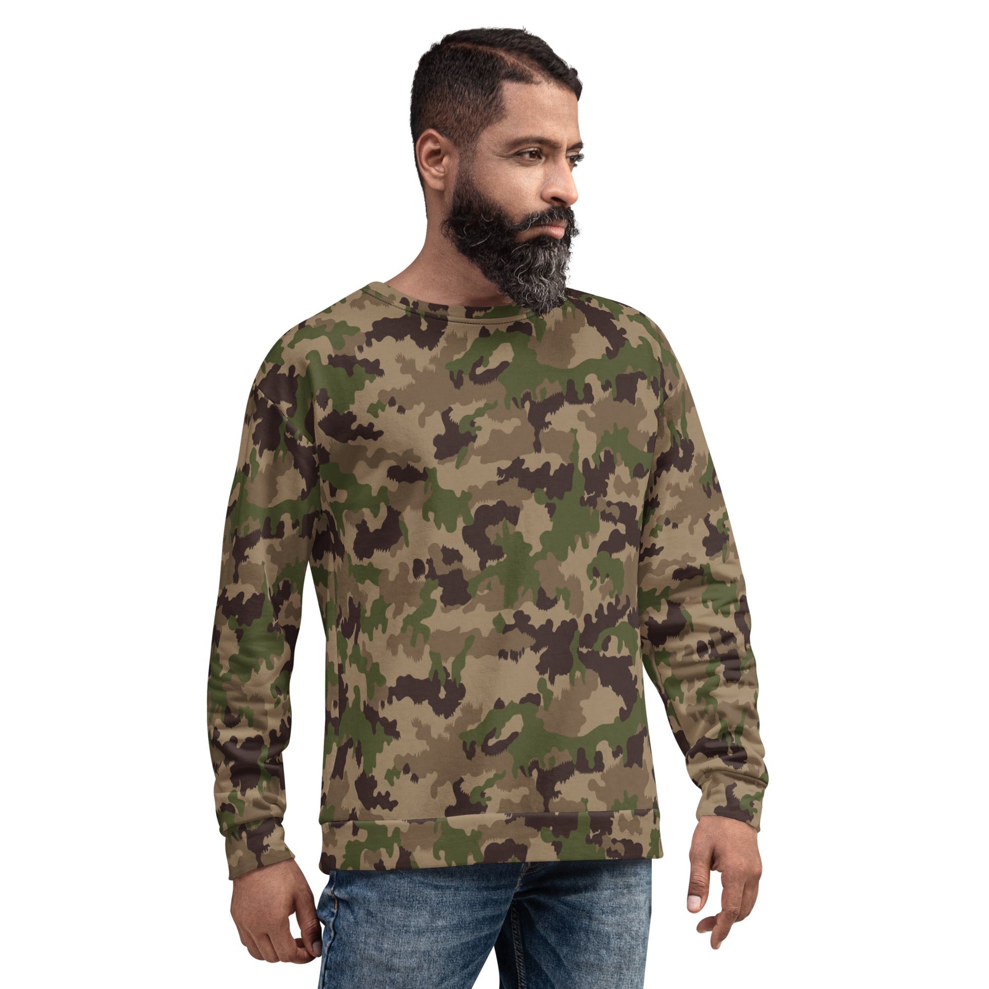 Swiss TAZ 90 Multiumfeld-Tarnmuster CAMO Unisex Sweatshirt - Sweatshirts