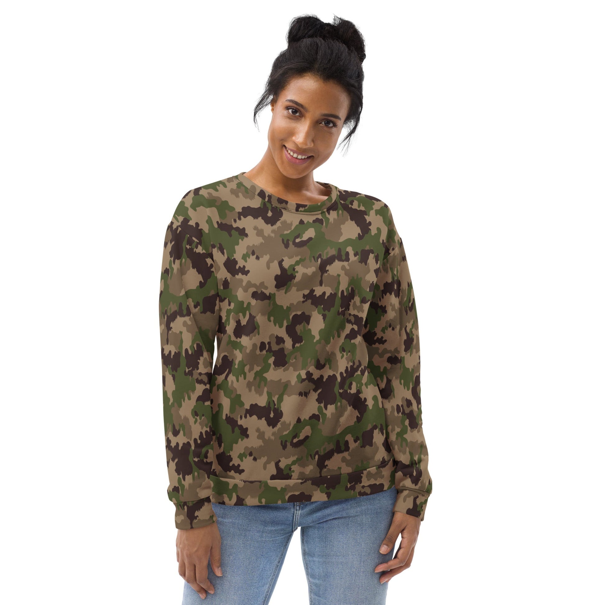Swiss TAZ 90 Multiumfeld-Tarnmuster CAMO Unisex Sweatshirt - Sweatshirts