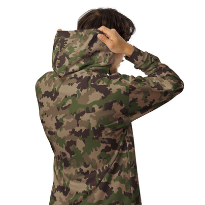 Swiss TAZ 90 Multiumfeld-Tarnmuster CAMO Unisex zip hoodie - Zip Hoodies