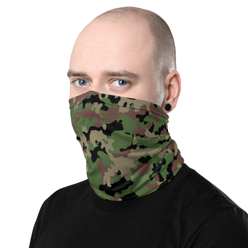 TAZ 90 Swiss Woodland CAMO Neck Gaiter - Head