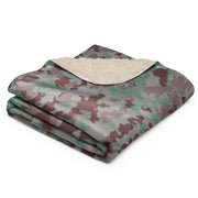 TAZ 7 Swiss Transitional CAMO Sherpa Blanket