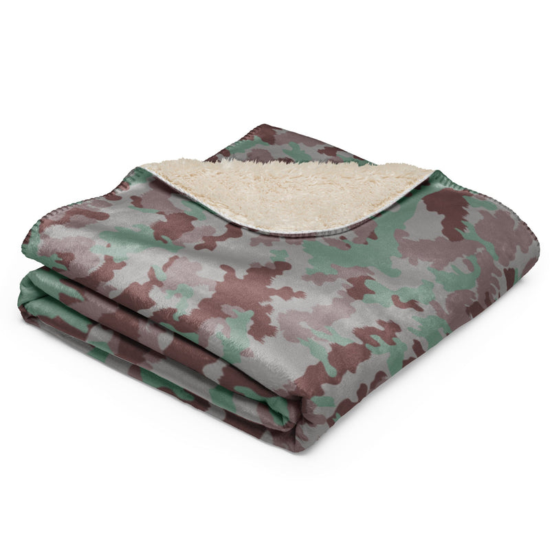 TAZ 7 Swiss Transitional CAMO Sherpa Blanket