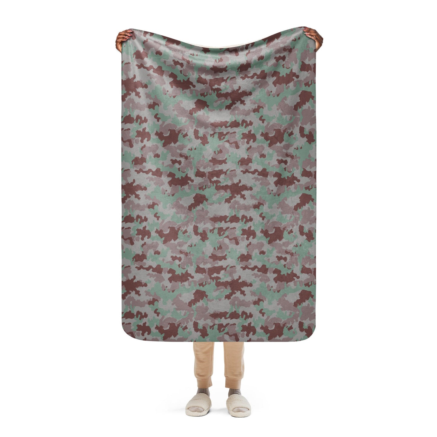 Swiss TAZ 7 CAMO Sherpa blanket - 37″×57″ - Blanket
