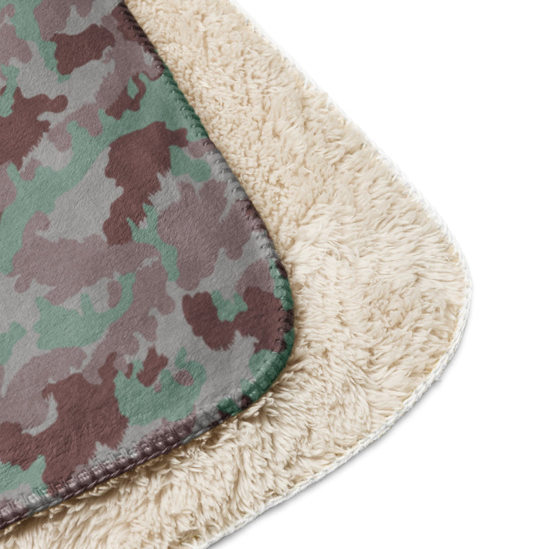 TAZ 7 Swiss Transitional CAMO Sherpa Blanket
