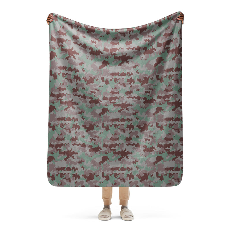 TAZ 7 Swiss Transitional CAMO Sherpa Blanket - 50″×60″