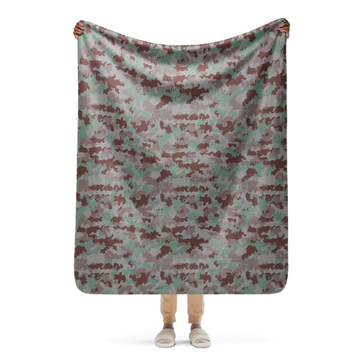 TAZ 7 Swiss Transitional CAMO Sherpa Blanket - 50″×60″