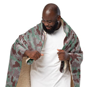 TAZ 7 Swiss Transitional CAMO Sherpa Blanket