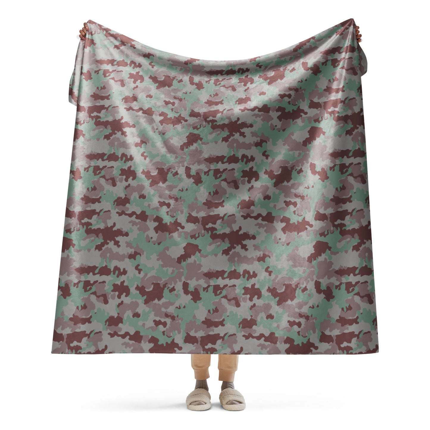 Swiss TAZ 7 CAMO Sherpa blanket - 60″×80″ - Blanket