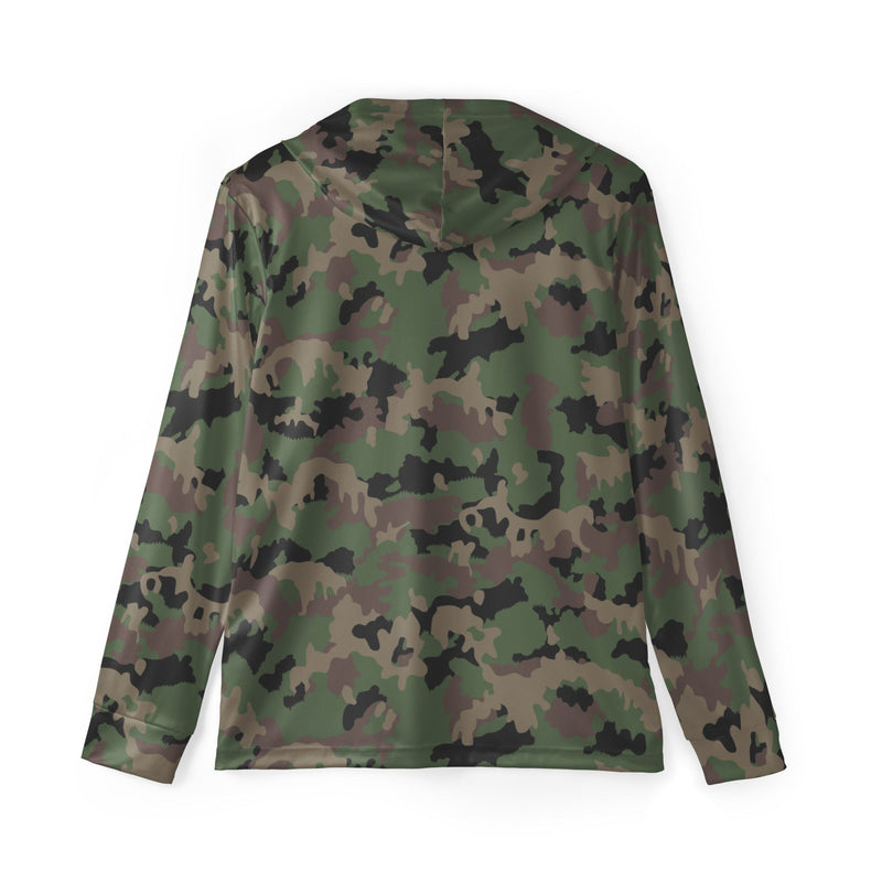TAZ 90 Swiss Woodland CAMO Unisex Sports Warmup Hoodie