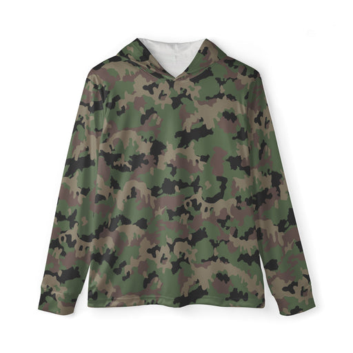 TAZ 90 Swiss Woodland CAMO Unisex Sports Warmup Hoodie - XS