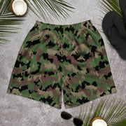 TAZ 90 Swiss Woodland CAMO Unisex Athletic Long Shorts