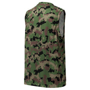 TAZ 90 Swiss Woodland CAMO Unisex Basketball Jersey