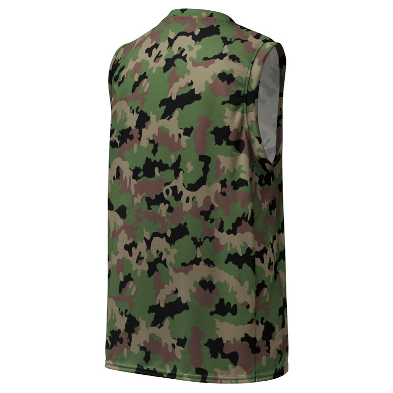 TAZ 90 Swiss Woodland CAMO Unisex Basketball Jersey