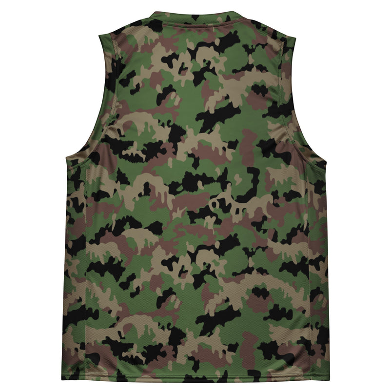 TAZ 90 Swiss Woodland CAMO Unisex Basketball Jersey