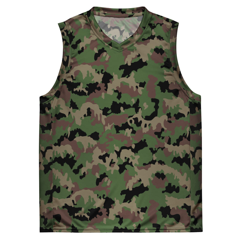 TAZ 90 Swiss Woodland CAMO Unisex Basketball Jersey