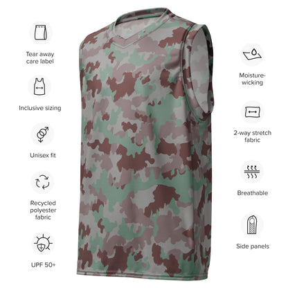 Swiss TAZ 90 CAMO unisex basketball jersey - Basketball Jerseys
