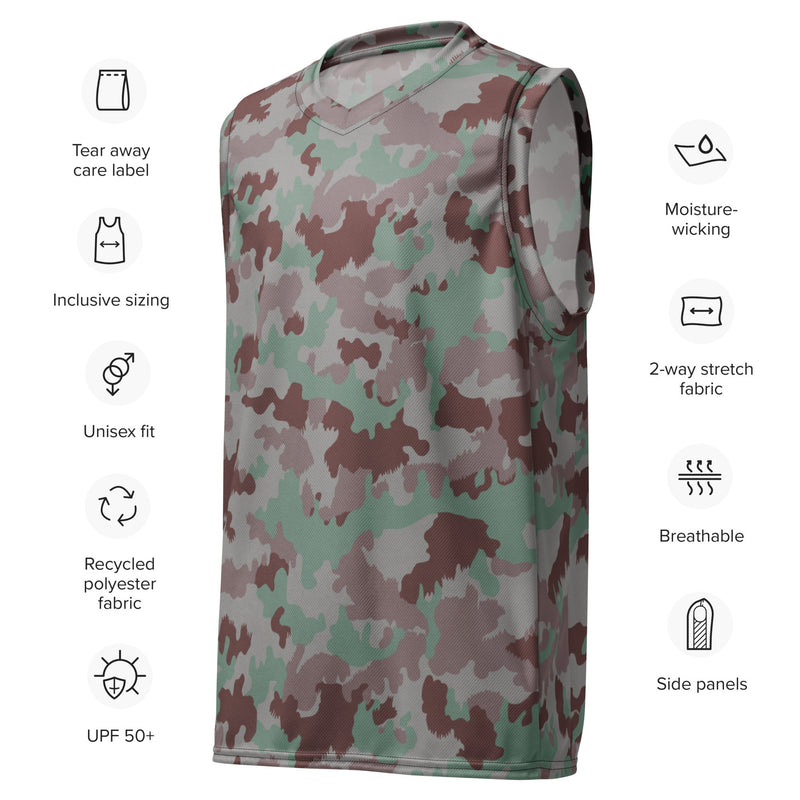 TAZ 7 Swiss Transitional CAMO Unisex Basketball Jersey
