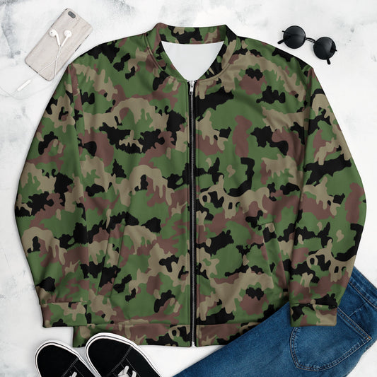 Swiss TAZ 90 CAMO Unisex Bomber Jacket