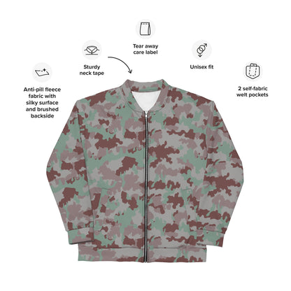Swiss TAZ 90 CAMO Unisex Bomber Jacket - Jackets