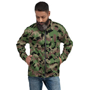 TAZ 90 Swiss Woodland CAMO Unisex Bomber Jacket - XS