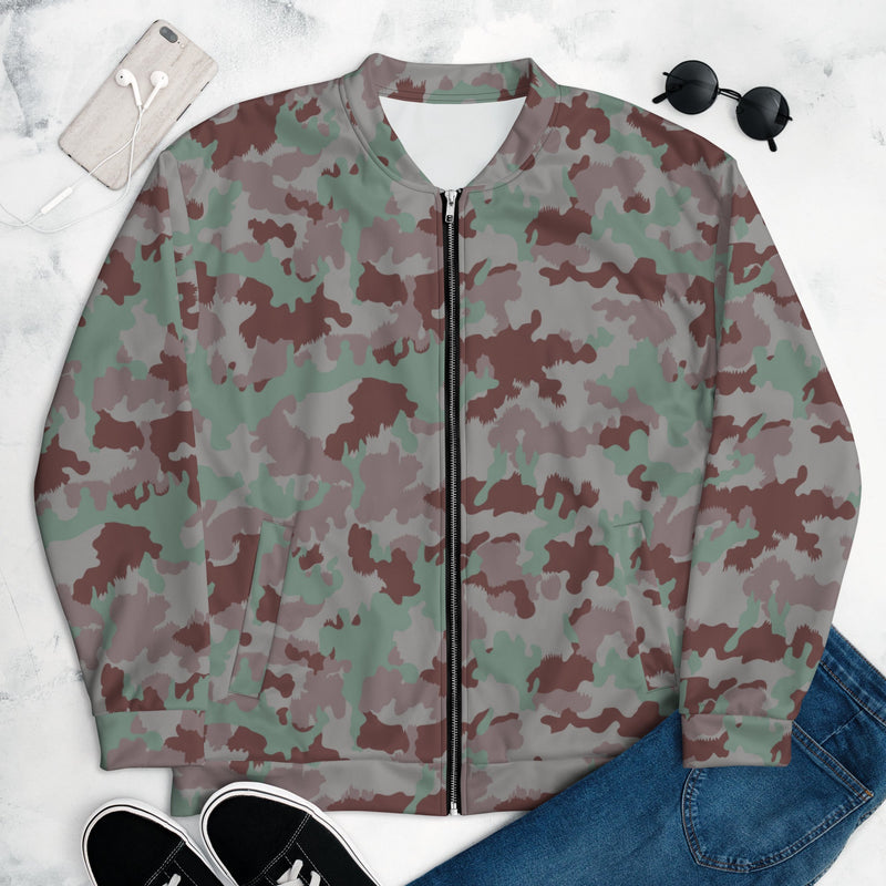 TAZ 7 Swiss Transitional CAMO Unisex Bomber Jacket - XS