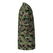TAZ 90 Swiss Woodland CAMO Unisex Short-Sleeve Button Shirt