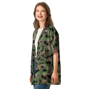 TAZ 90 Swiss Woodland CAMO Unisex Short-Sleeve Button Shirt