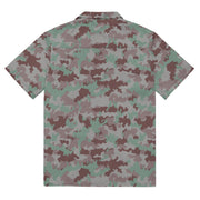 TAZ 7 Swiss Transitional CAMO Unisex Short-Sleeve Button Shirt - Button-Up
