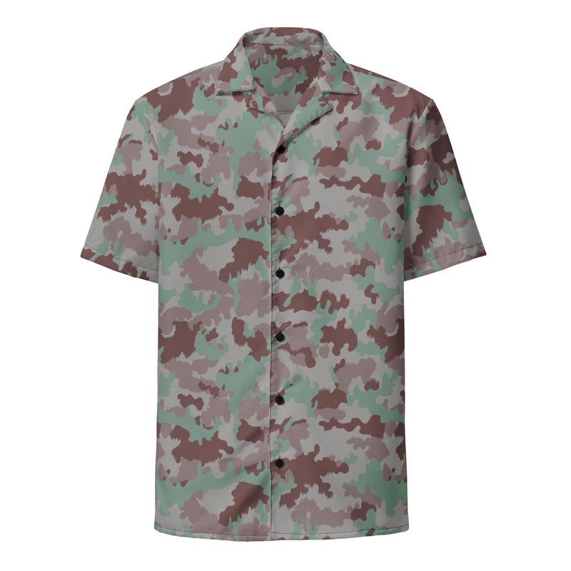 TAZ 7 Swiss Transitional CAMO Unisex Short-Sleeve Button Shirt - Button-Up