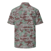TAZ 7 Swiss Transitional CAMO Unisex Short-Sleeve Button Shirt - Button-Up