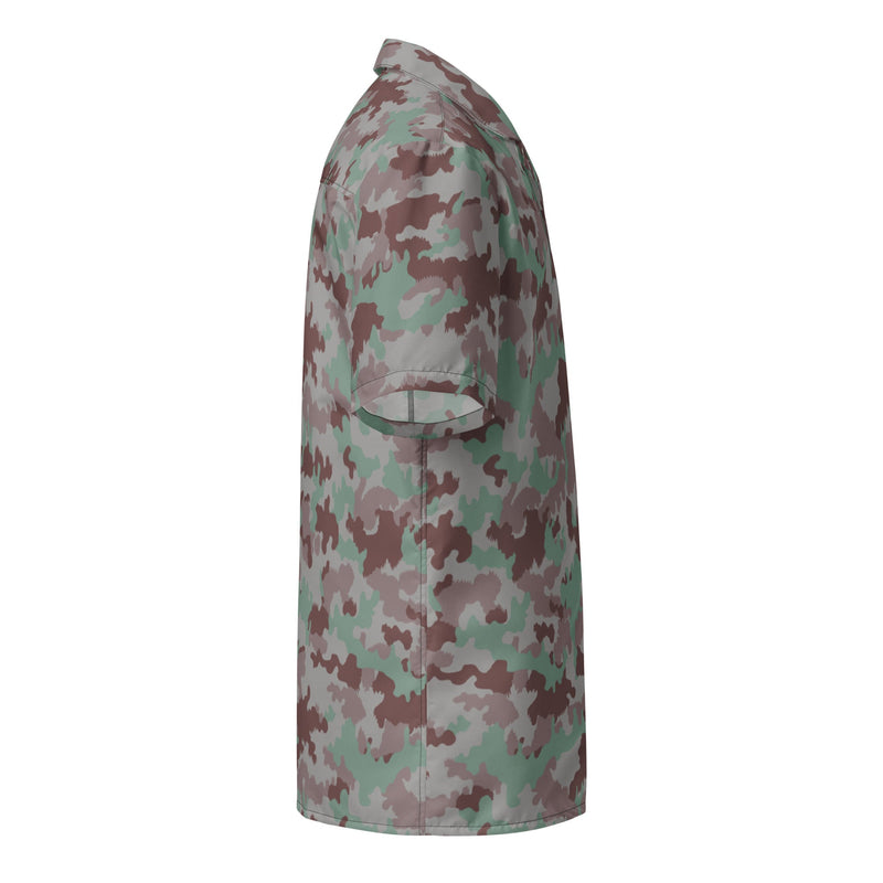 TAZ 7 Swiss Transitional CAMO Unisex Short-Sleeve Button Shirt - Button-Up