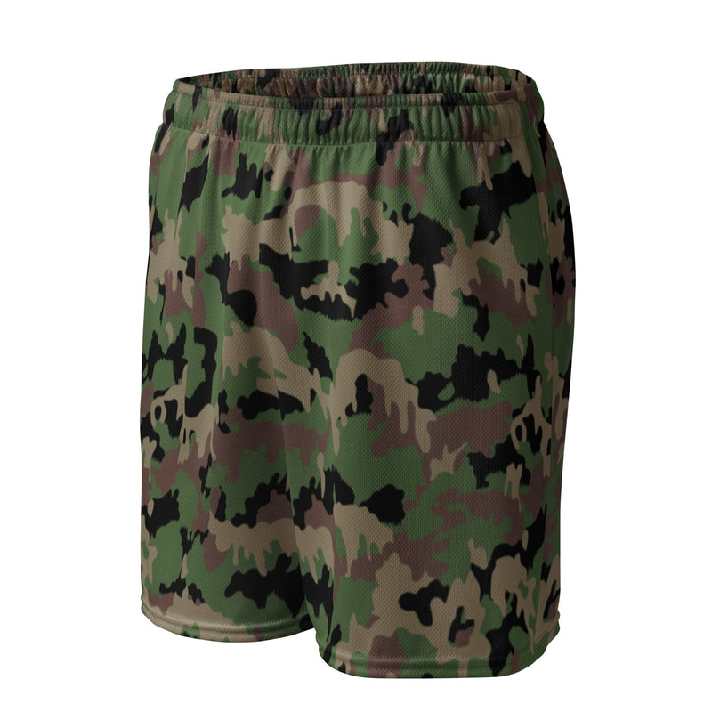 TAZ 90 Swiss Woodland CAMO Unisex Mesh Shorts