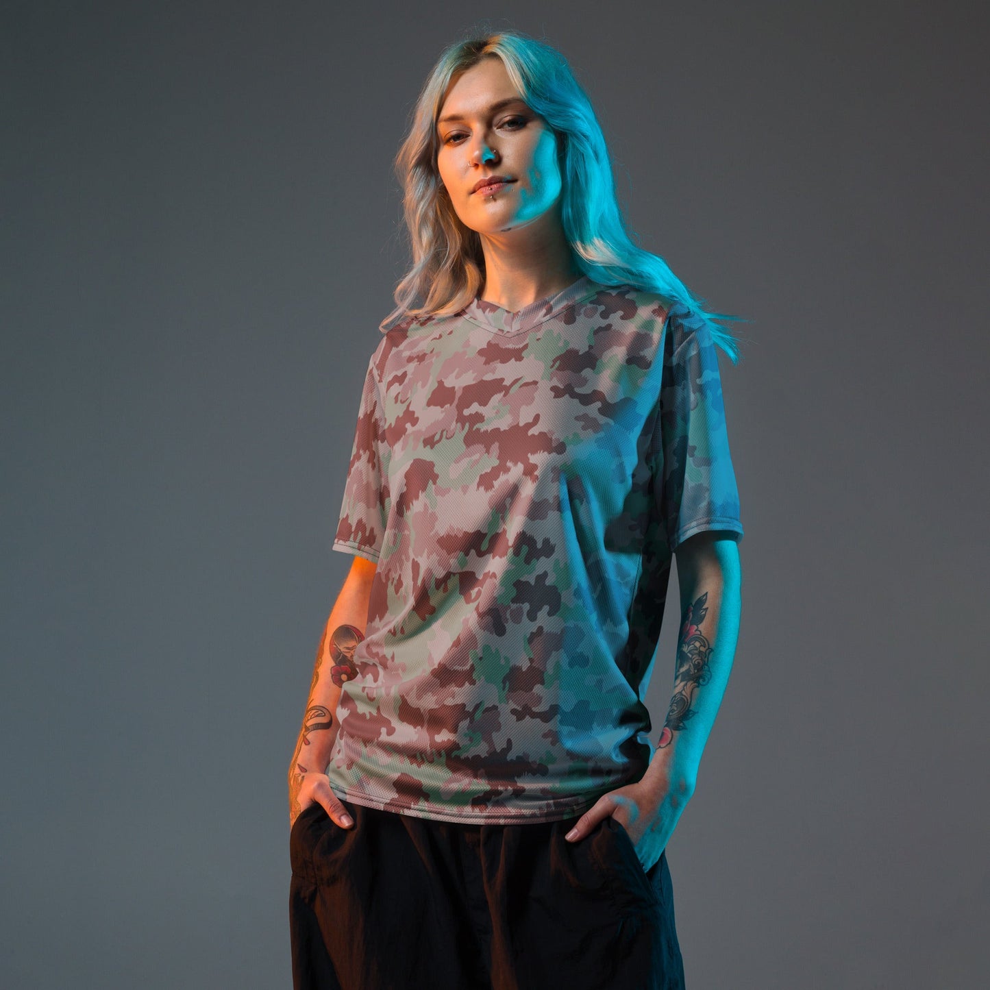 Swiss TAZ 90 CAMO unisex sports jersey - Sports Jerseys