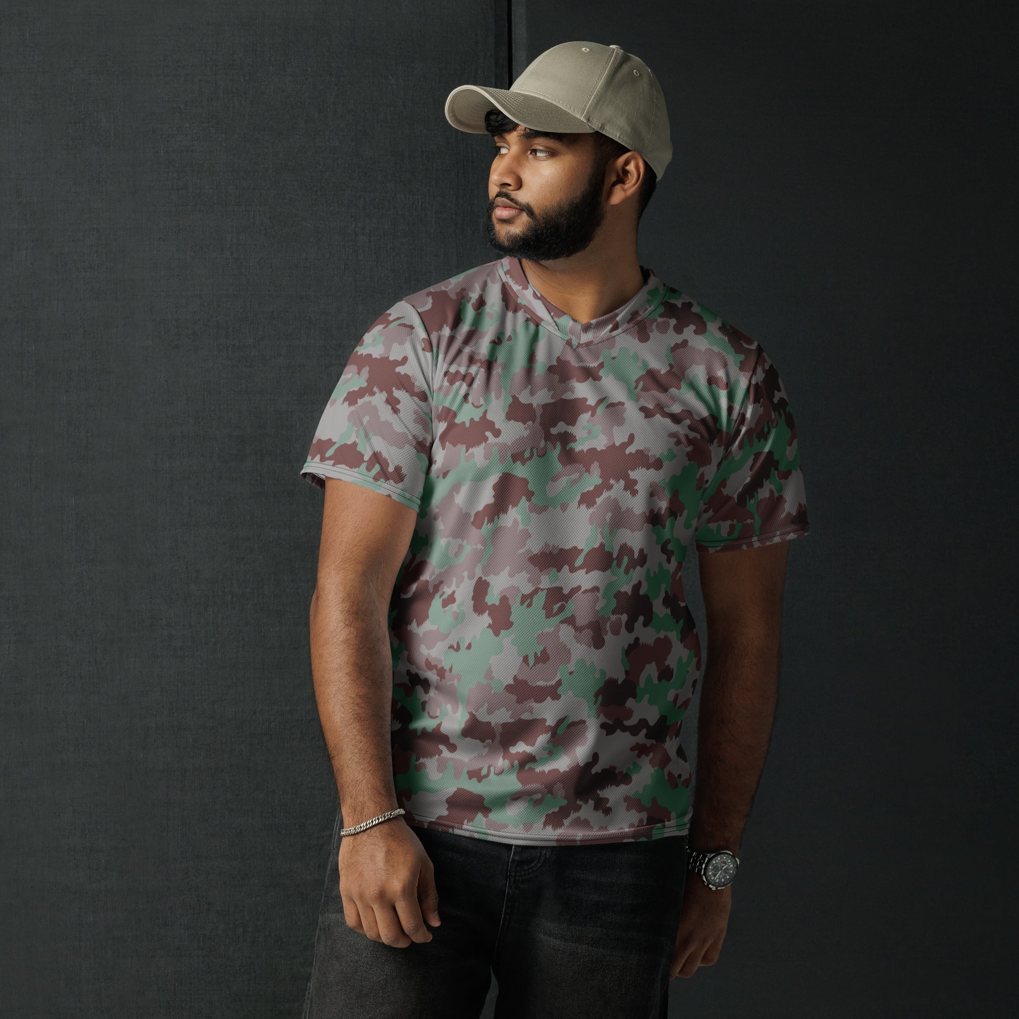 CAMO HQ - Swiss TAZ 7 CAMO unisex sports jersey - Worldwide Shipping