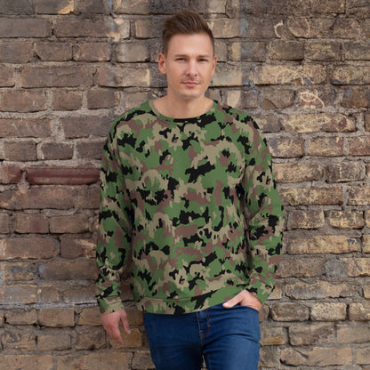 Swiss TAZ 90 CAMO Unisex Sweatshirt - 2XS