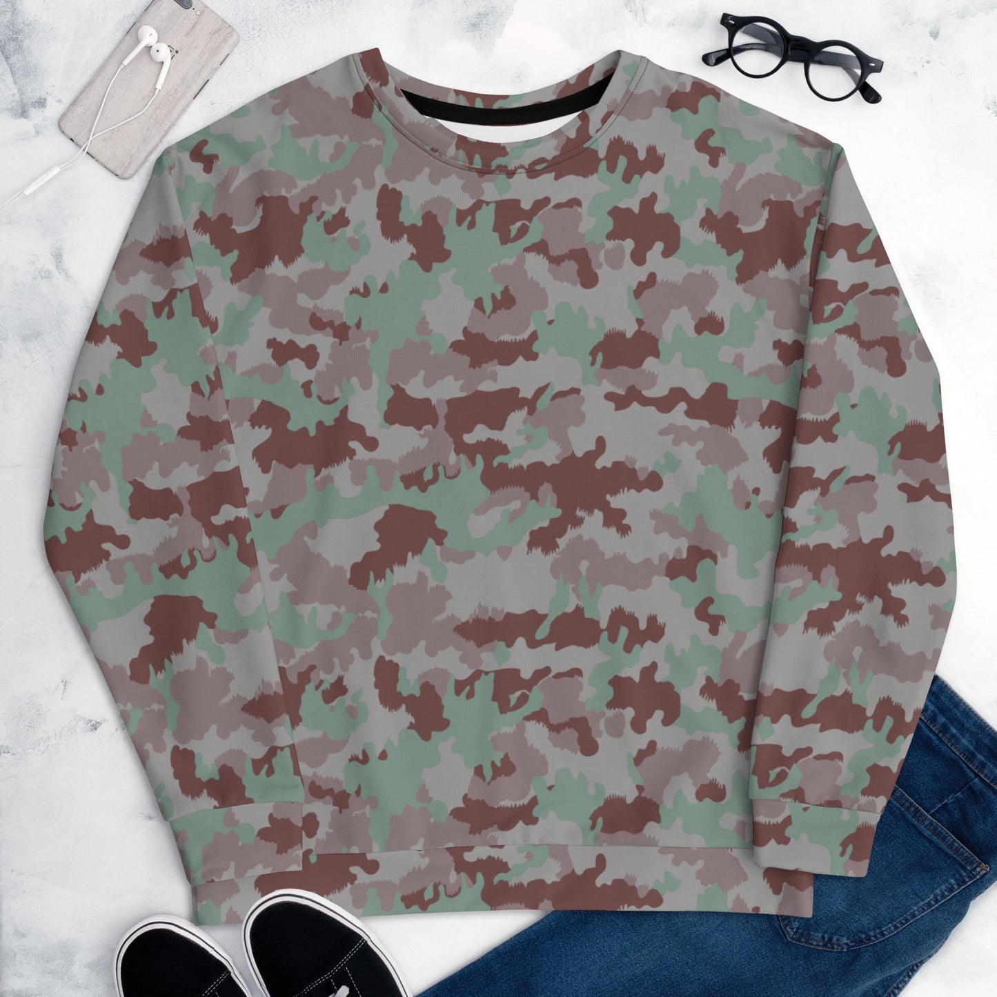 Swiss TAZ 90 CAMO Unisex Sweatshirt - Sweatshirts