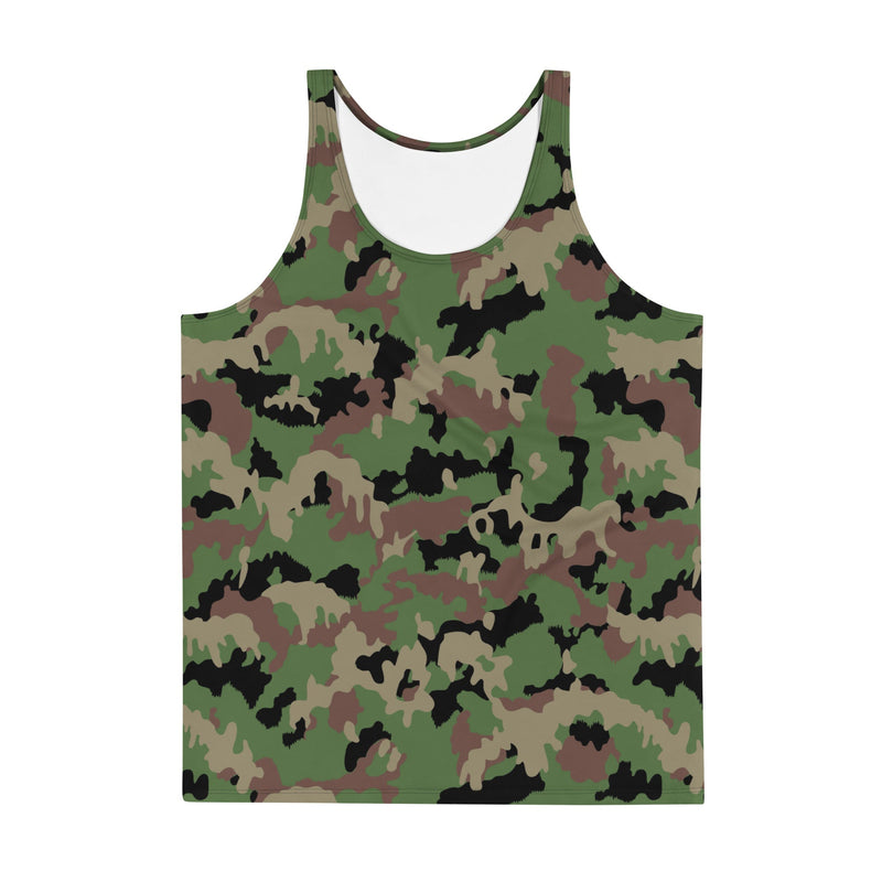 TAZ 90 Swiss Woodland CAMO Unisex Tank Top - Shirt