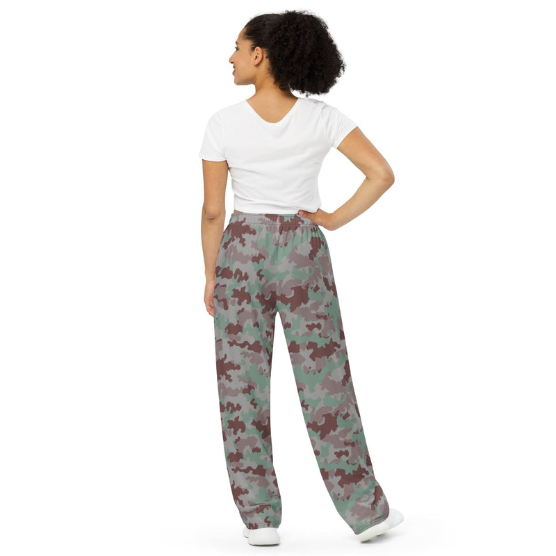 TAZ 7 Swiss Transitional CAMO Unisex Wide-Leg Leisure Pants - Pant