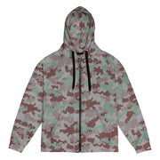 TAZ 7 Swiss Transitional CAMO Unisex Zip Hoodie - 2XS