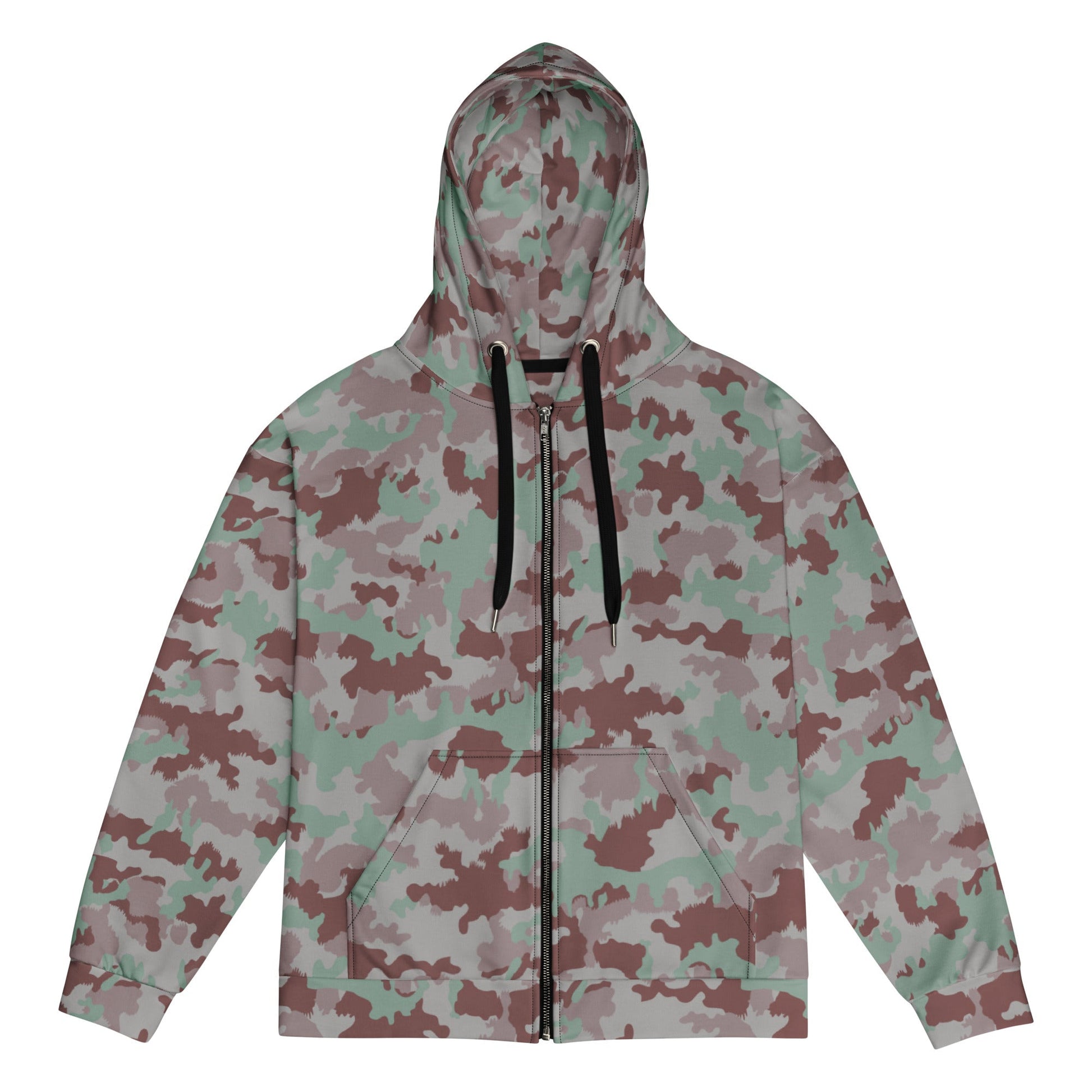 Swiss TAZ 90 CAMO Unisex zip hoodie - 2XS - Zip Hoodies