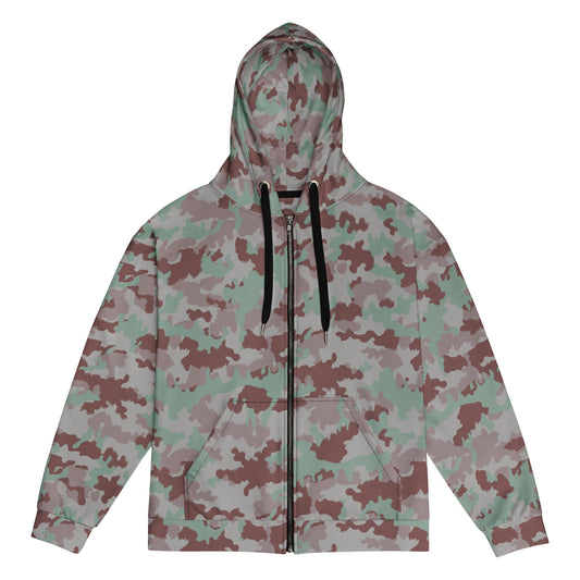 Swiss TAZ 90 CAMO Unisex zip hoodie - 2XS - Zip Hoodies