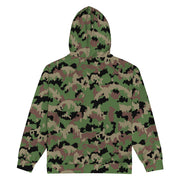 TAZ 90 Swiss Woodland CAMO Unisex Zip Hoodie