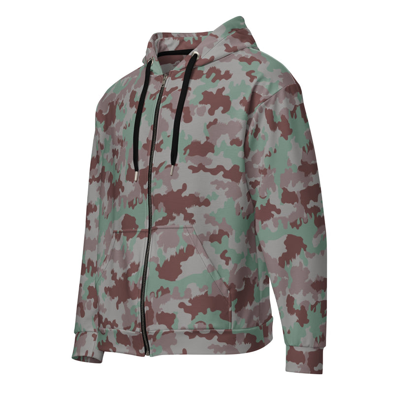 TAZ 7 Swiss Transitional CAMO Unisex Zip Hoodie