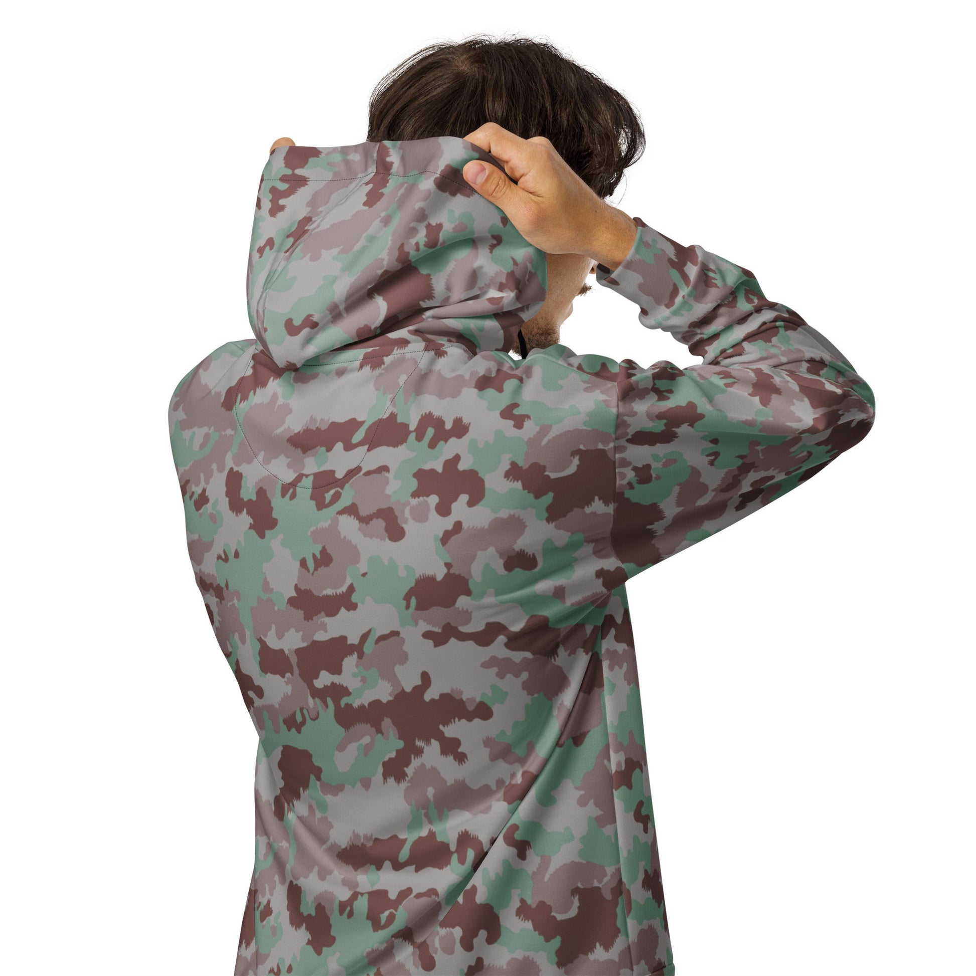 Swiss TAZ 90 CAMO Unisex zip hoodie - Zip Hoodies