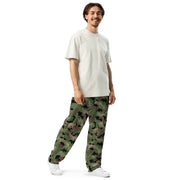 TAZ 90 Swiss Woodland CAMO Unisex Wide-Leg Joggers