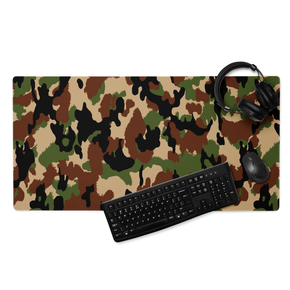 Swiss Woodland TAZ 90 CAMO Gaming mouse pad - 36″×18″ - Mouse Pad