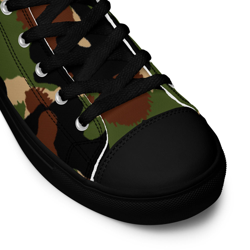 Swiss Woodland TAZ 90 CAMO Men’s high top canvas shoes - Mens High Top Canvas Shoes