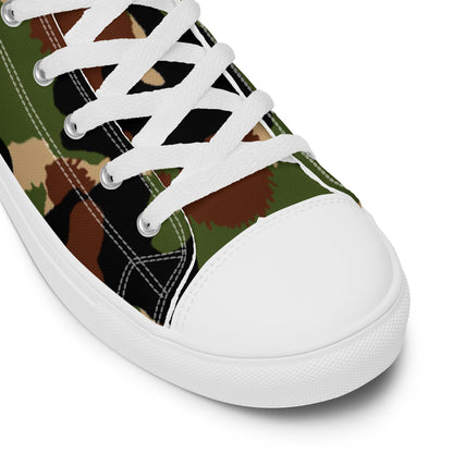 Swiss Woodland TAZ 90 CAMO Men’s high top canvas shoes - Mens High Top Canvas Shoes